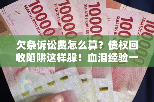 武汉欠条诉讼费怎么算？债权回收陷阱这样躲！血泪经验一次讲透