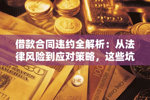 武汉借款合同违约全解析：从法律风险到应对策略，这些坑别再踩！