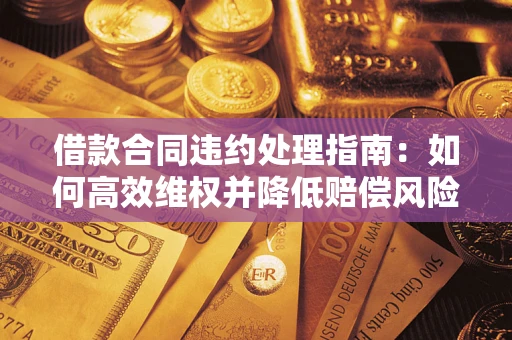 武汉借款合同违约处理指南：如何高效维权并降低赔偿风险？